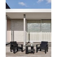 Krat Fauteuil Zwart