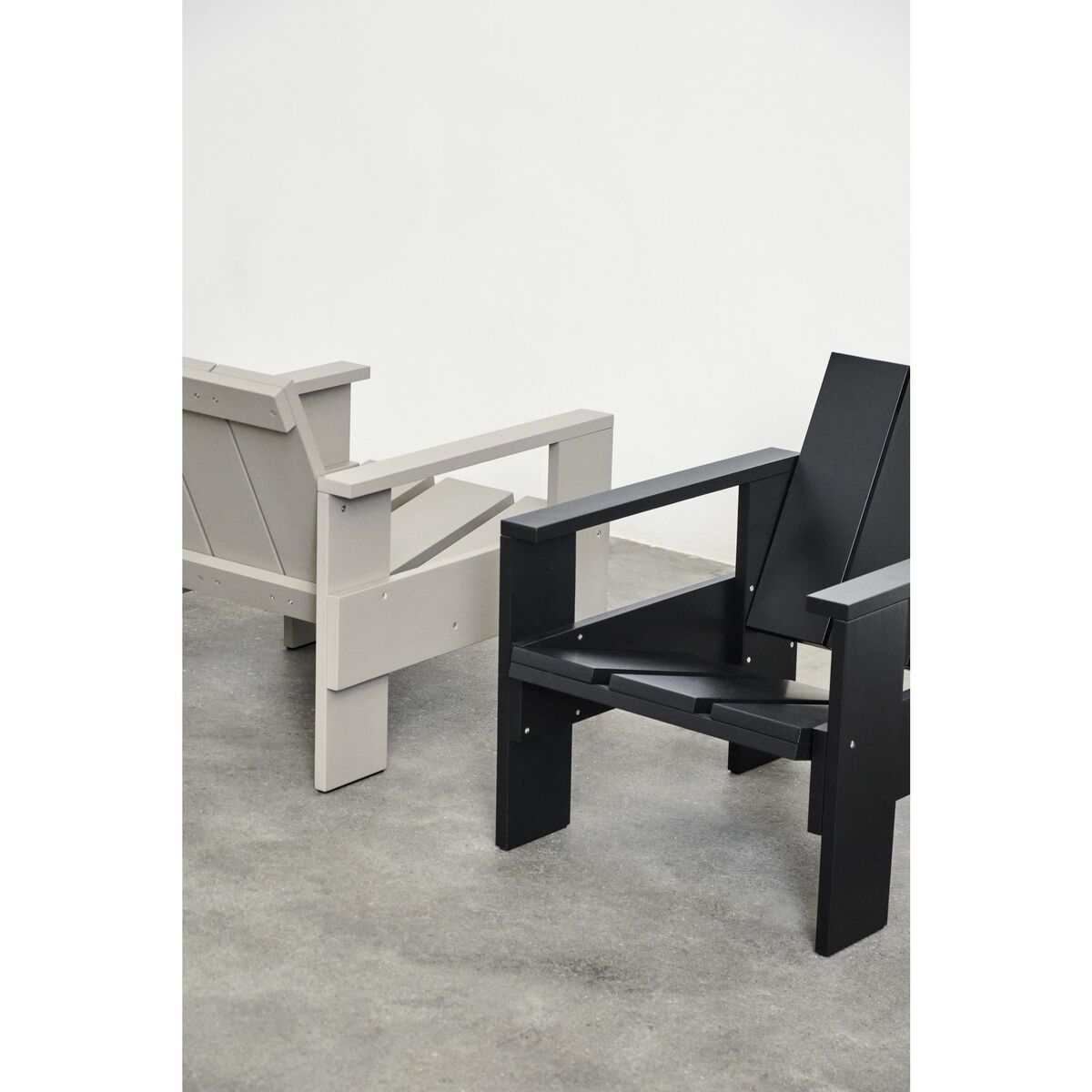 Krat Fauteuil Zwart
