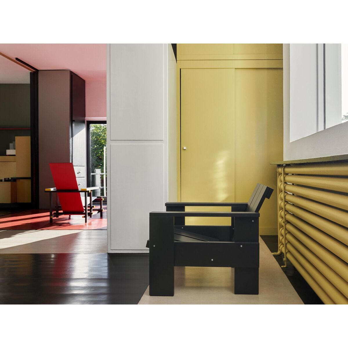 Krat Fauteuil Zwart