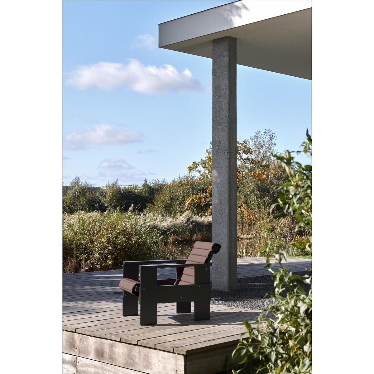 Krat Fauteuil Zwart