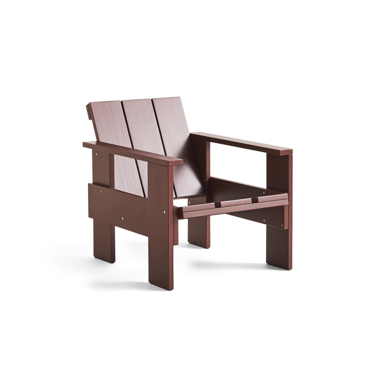 Krat Fauteuil Ijzerrood