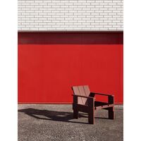 Krat Fauteuil Ijzerrood