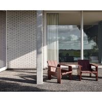 Krat Fauteuil Ijzerrood