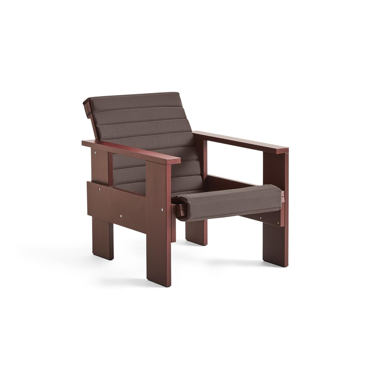 Krat Fauteuil Ijzerrood