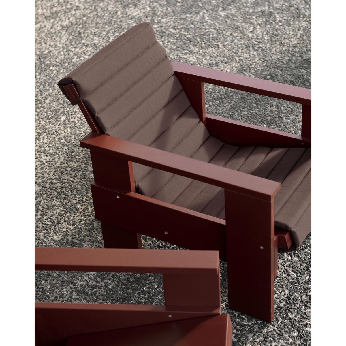Krat Fauteuil Ijzerrood