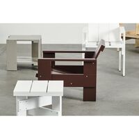Krat Fauteuil Ijzerrood