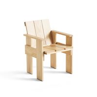 Crate Chaise de Salle à Manger Pin Laqué
