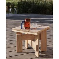 Crate Low Table Lacquered Pine