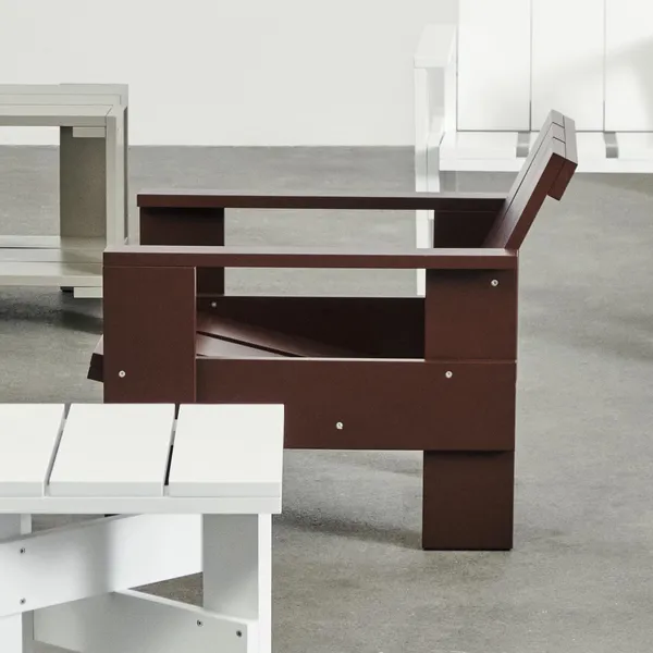 Crate Low Table White