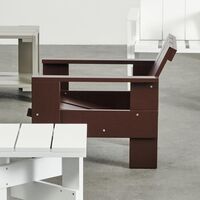 Crate Low Table Weiß