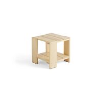 Crate Side Table Lacquered Pine