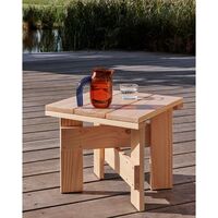 Crate Side Table Lacquered Pine