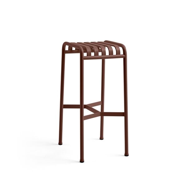 Palissade Bar Stool Iron Red
