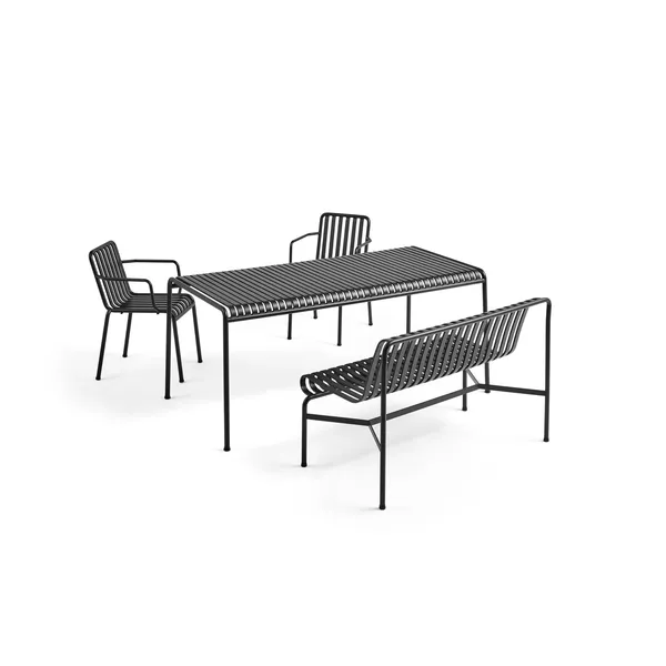 Palissade Dining Bench Iron Red