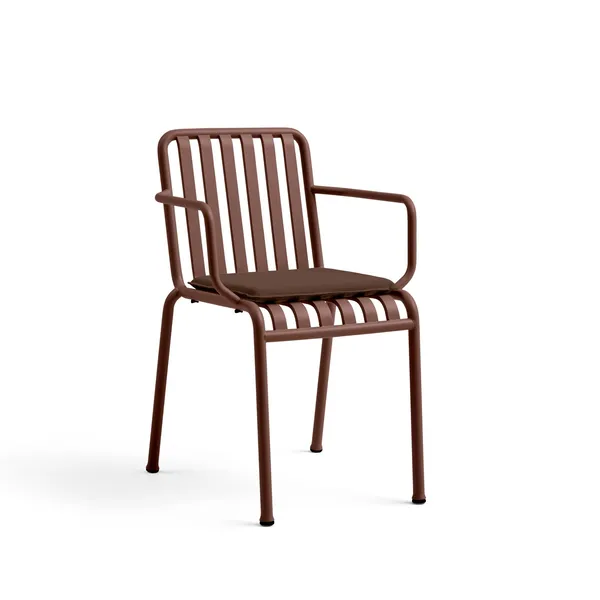 Palissade Dining Chair with Armrests Iron Red