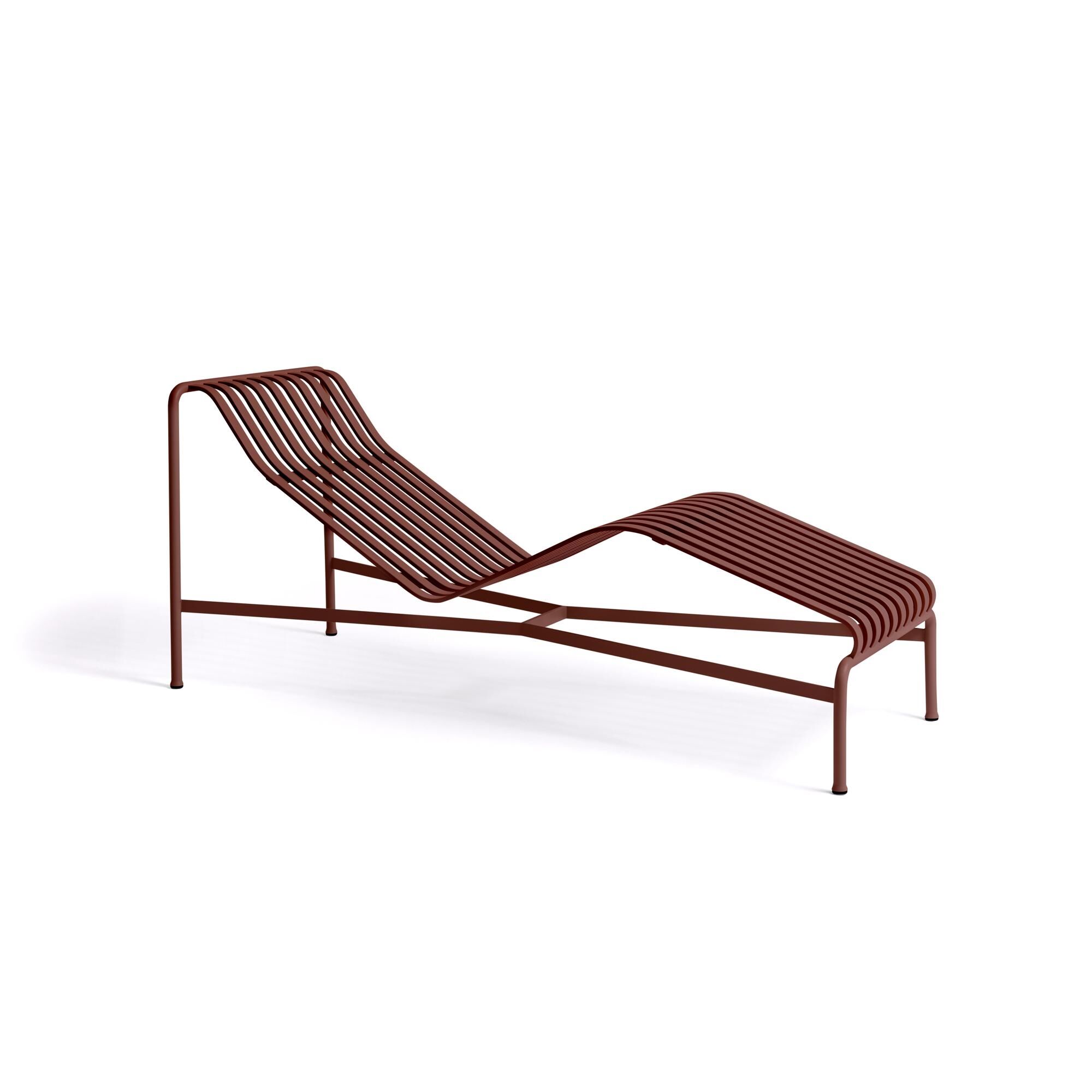 Palissade Chaise Lounge Iron Red