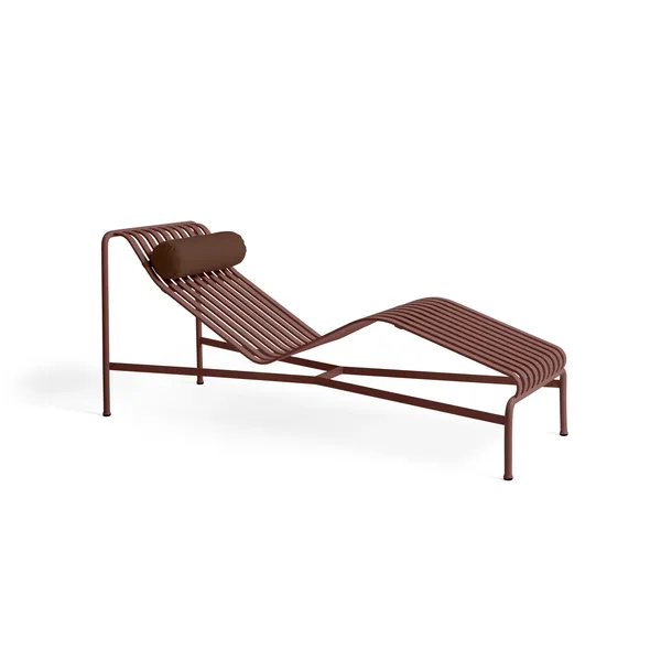 Palisade Chaise Lounge Iron Red