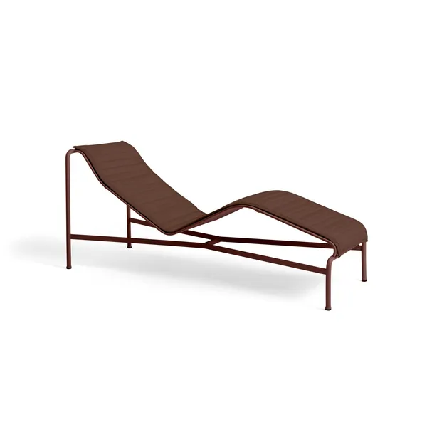 Palisade Chaise Lounge Iron Red