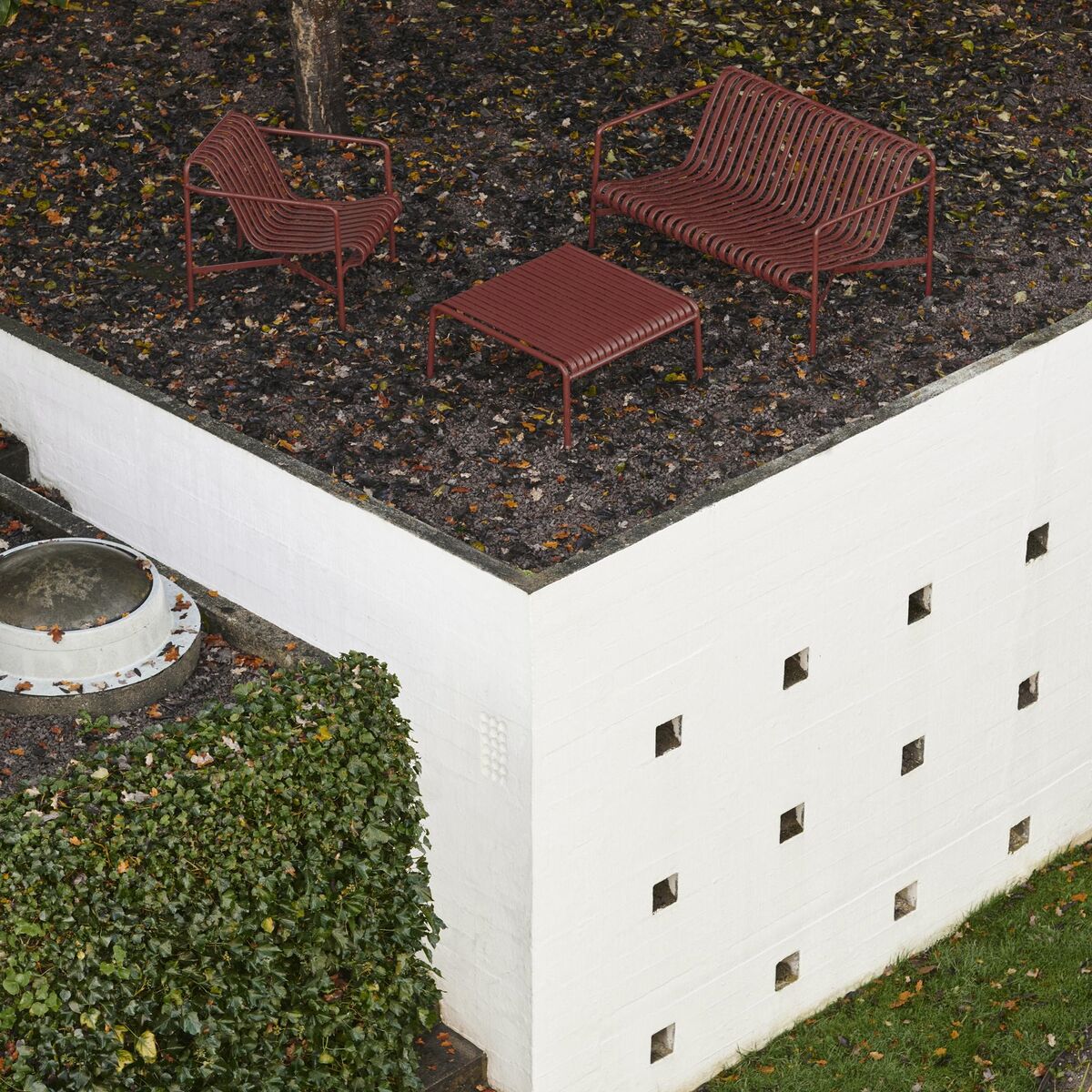 Palisade Lounge Rosso Ferro