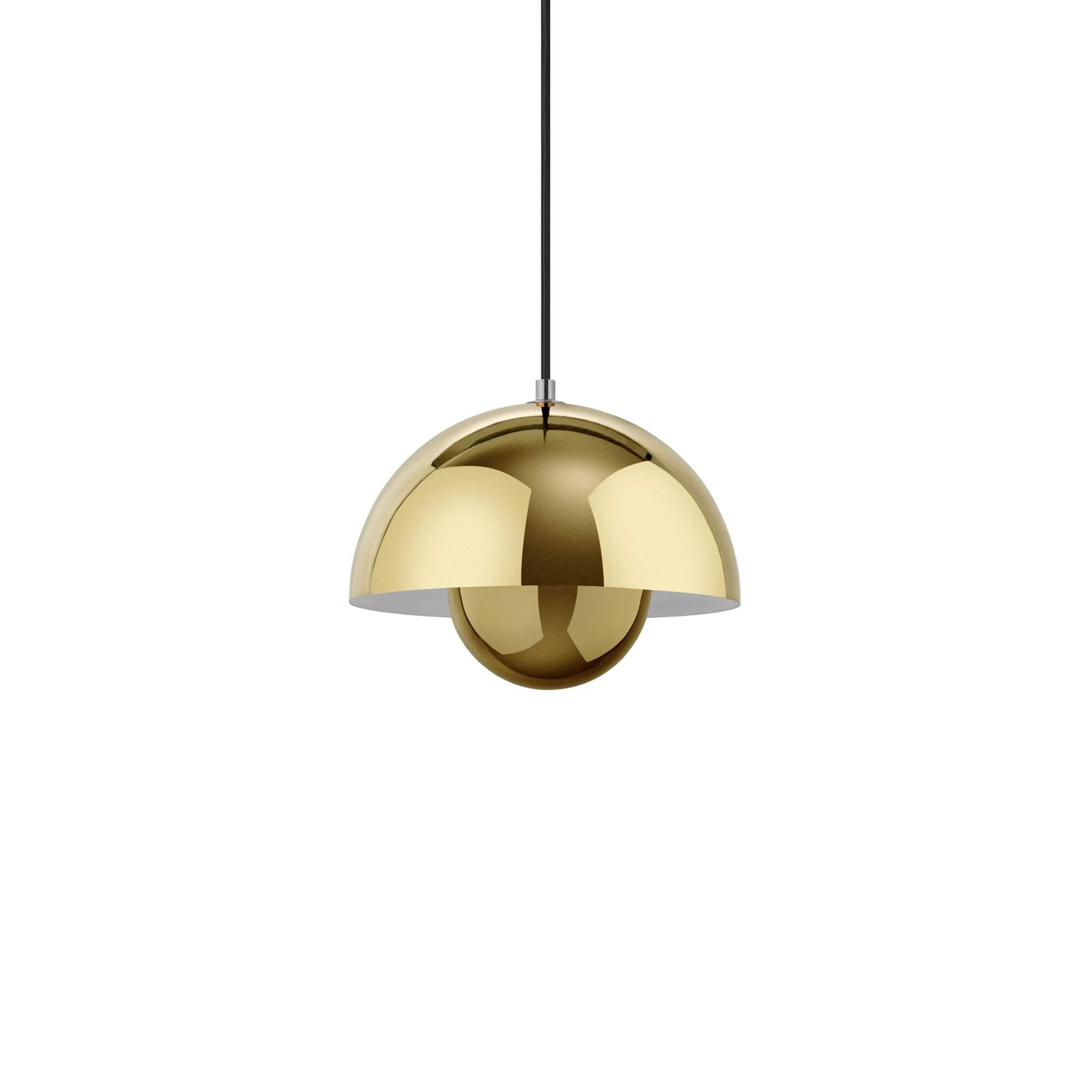 Flowerpot VP1 Pendant Polished Brass