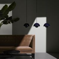 Flowerpot VP1 Pendel Poleret Messing