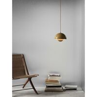 Flowerpot VP1 Pendel Poleret Messing
