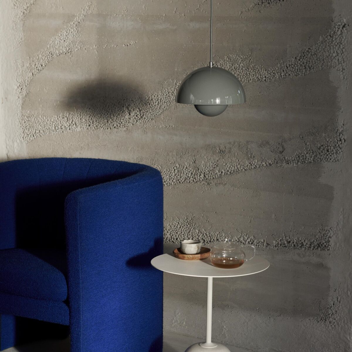 Flowerpot VP1 Pendant Polished Steel