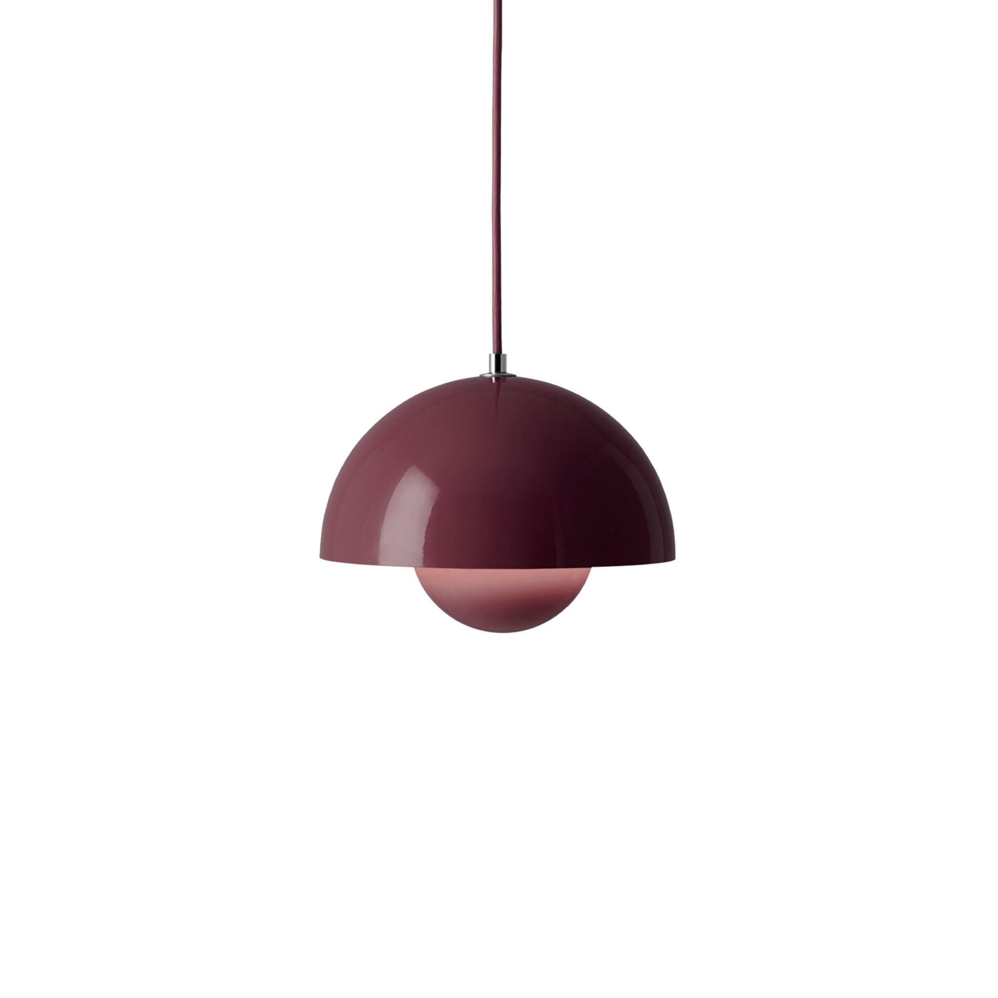 Flowerpot VP1 Pendant Dark Plum