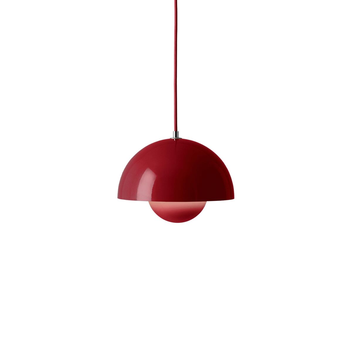 Flowerpot VP1 Pendelleuchte Vermilion Red