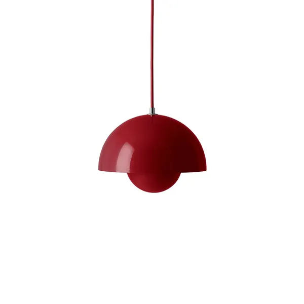 Flowerpot VP1 Pendelleuchte Vermilion Red