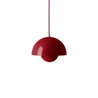 Flowerpot VP1 Pendelleuchte Vermilion Red