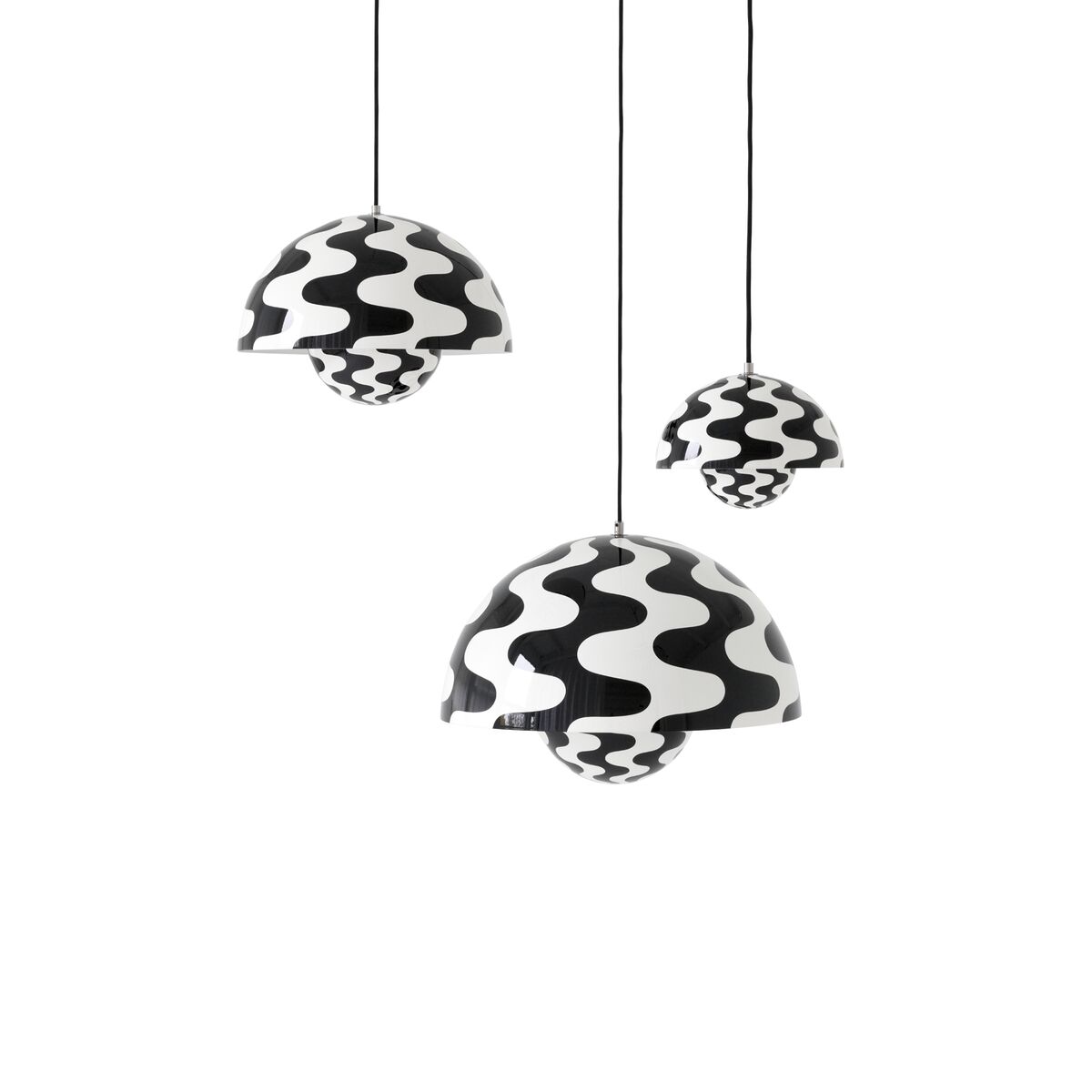 Flowerpot VP2 Taklampe Pattern