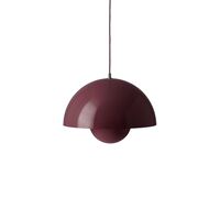 Flowerpot VP7 Pendelleuchte Dark Plum