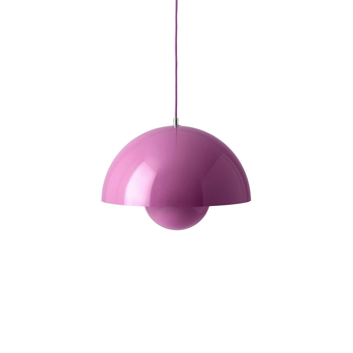 Flowerpot VP7 Lampadario Rosa Acido
