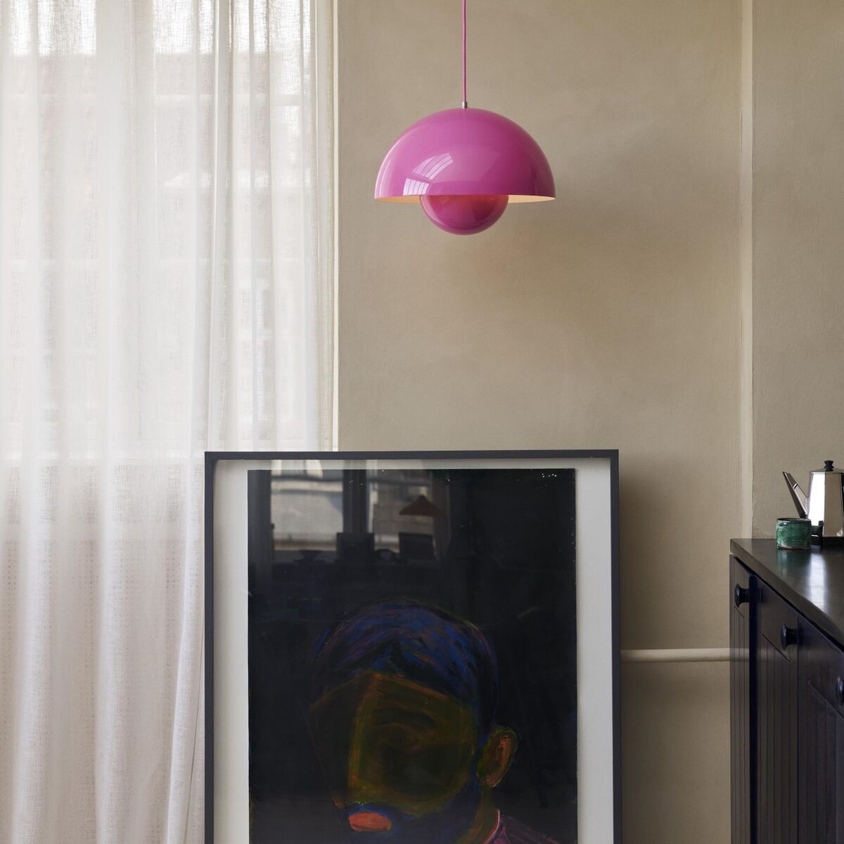 Flowerpot VP7 Lampa Wisząca Cynober