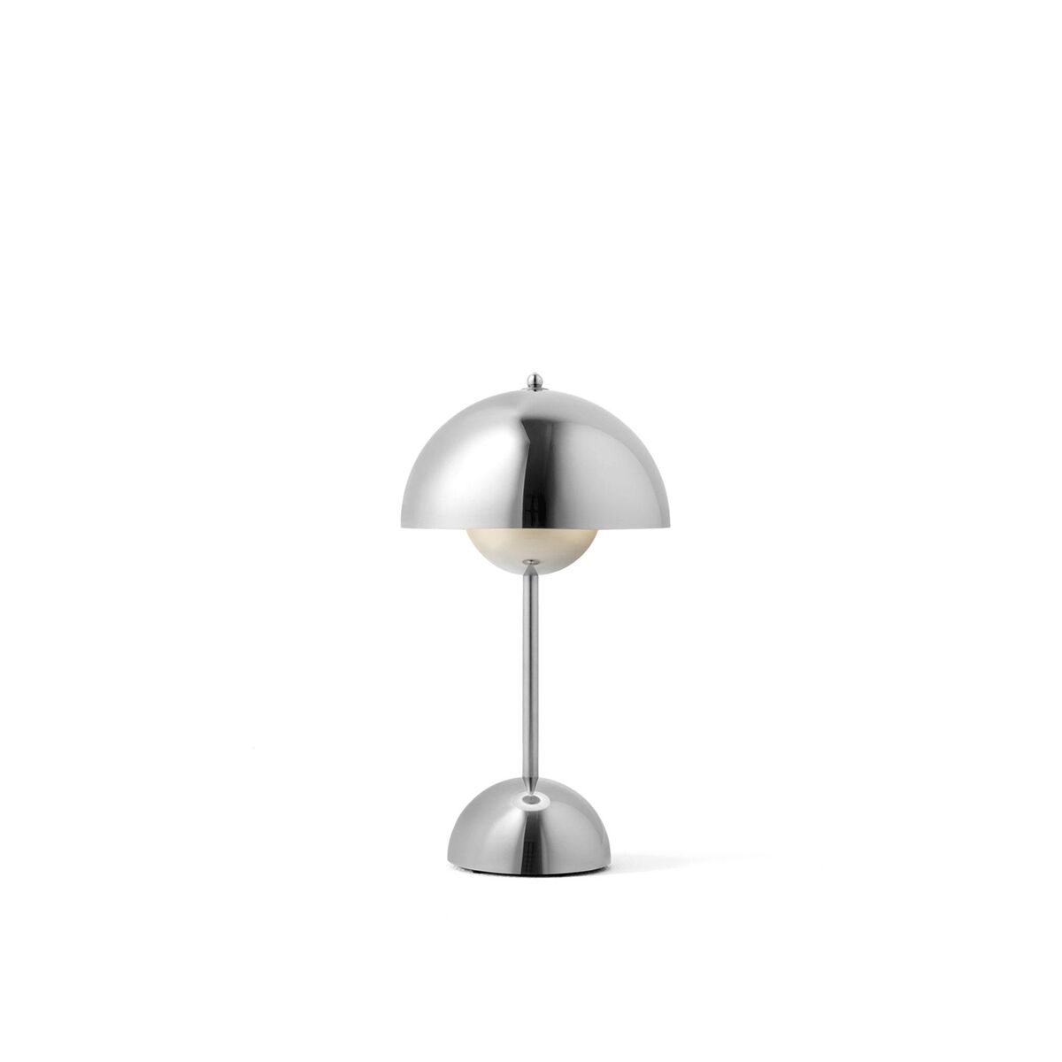 Flowerpot VP9 Lampe Portative Chrome