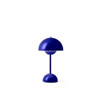 Flowerpot VP9 Bærbar Lampe Koboltblå