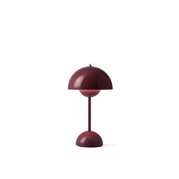 Flowerpot VP9 Transportabel Lampe Dark Plum