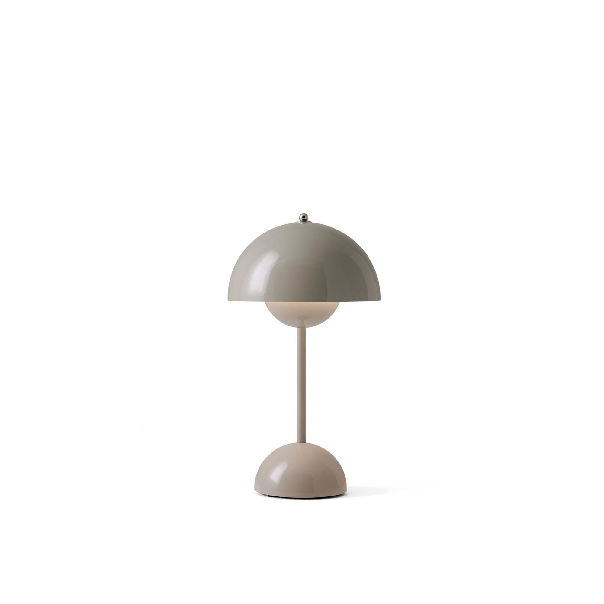 Flowerpot VP9 Lampe Portative Gris Beige