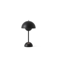 Flowerpot VP9 Transportabel Lampe Mat Sort