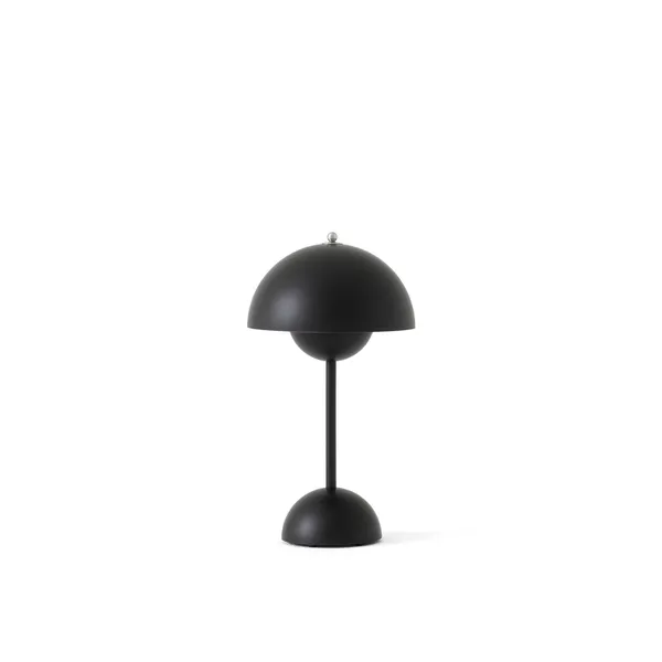 Flowerpot VP9 Transportabel Lampe Mat Sort