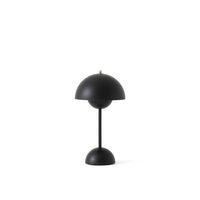 Flowerpot VP9 Transportabel Lampe Mat Sort