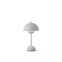 Flowerpot VP9 Bærbar Lampe Matt Grå