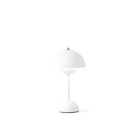 Flowerpot VP9 Draagbare Lamp Mat Wit