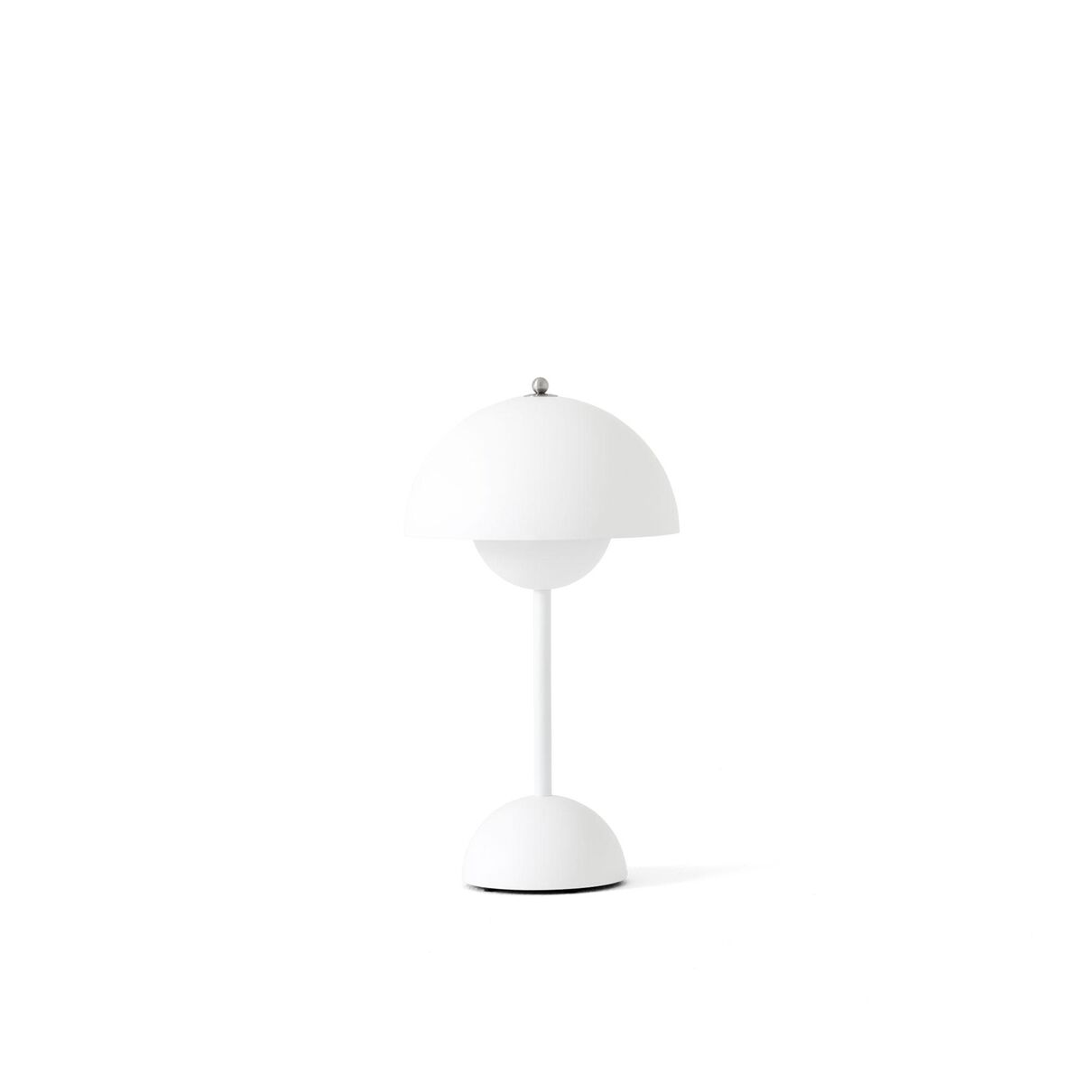 Flowerpot VP9 Draagbare Lamp Mat Wit