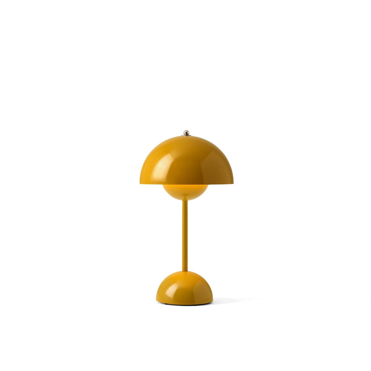 Flowerpot VP9 Tragbare Lampe Senfgelb