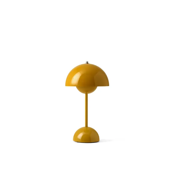 Flowerpot VP9 Transportabel Lampe Sennepsgul