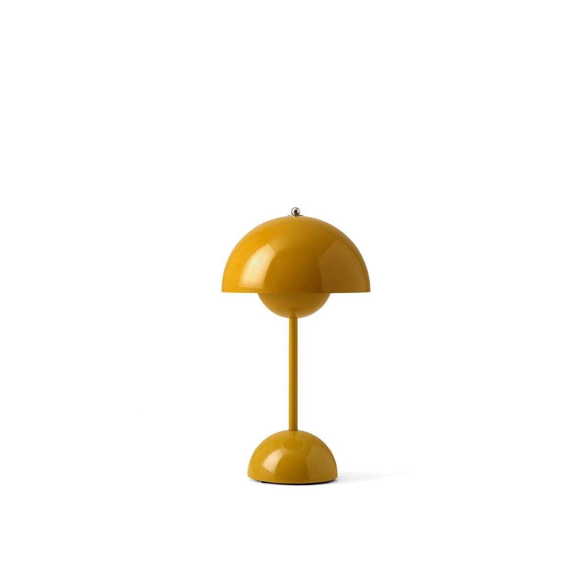 Flowerpot VP9 Tragbare Lampe Senfgelb