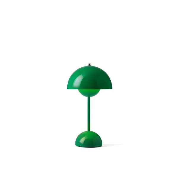 Flowerpot VP9 Portable Lamp Signal Green