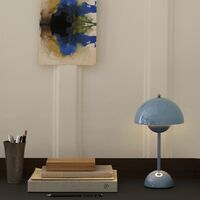 Flowerpot VP9 Lampa Przenośna Stone Blue